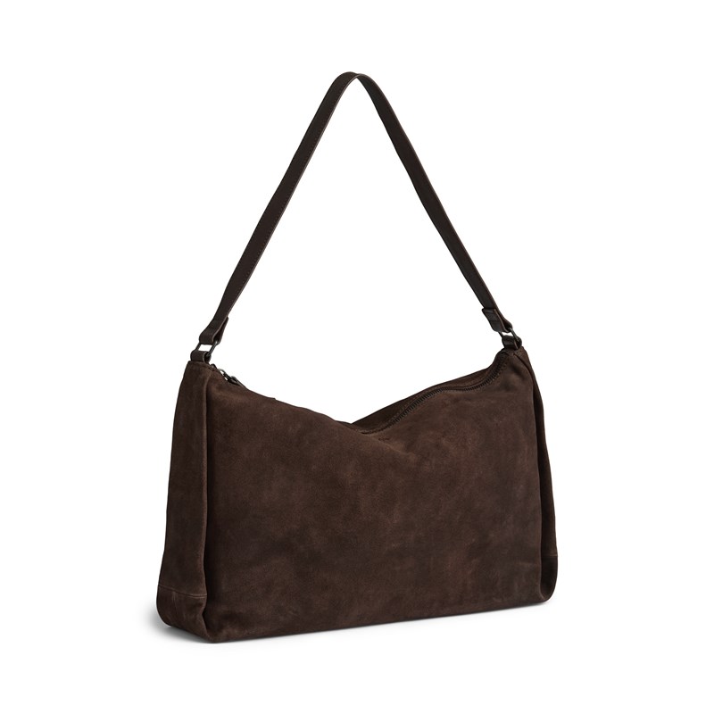 MARKBERG Skuldertaske Claudiambg Suede M. Brun 3
