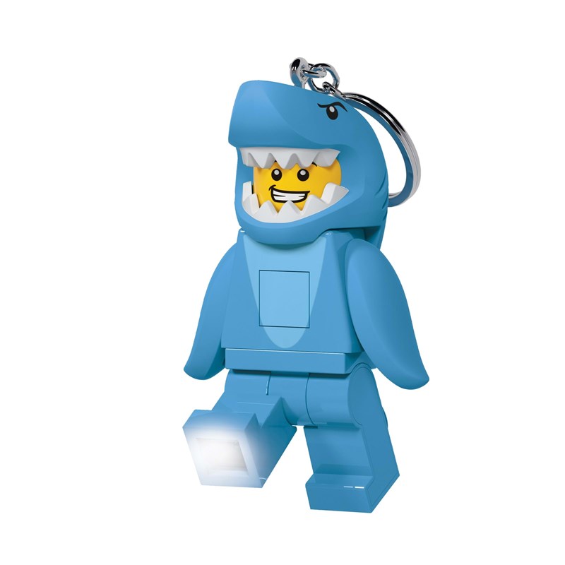 LEGO Bags Nyckelring med LED Shark Kobolt
