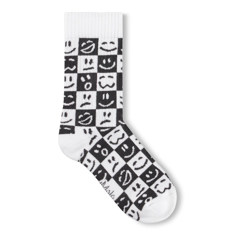 Molo Strømpe Norman 2-pak Blå/hvid Str. 23-26 4