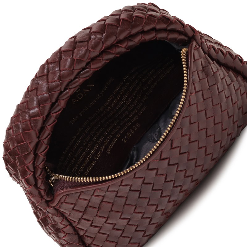 Adax Axelväska Madelaine Salerno Bordeaux 3