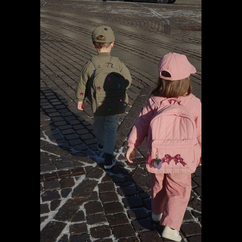 Konges Sløjd Nøglering med Perler Rød 2