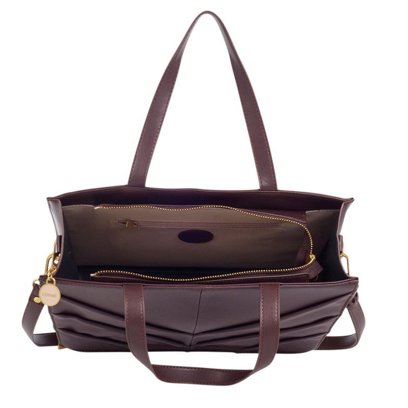 Conmé Håndtaske Cornelia Brun 12" 4