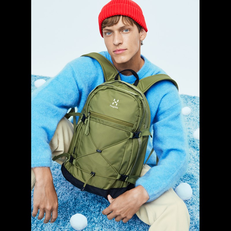 Haglöfs Ryggsäck Backup Oliv 15" 2
