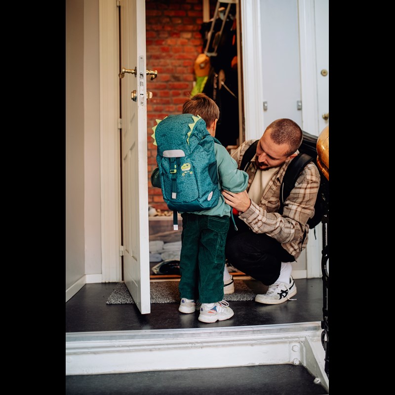 Beckmann Børnehaverygsæk Green-Dino Dinosaur 2