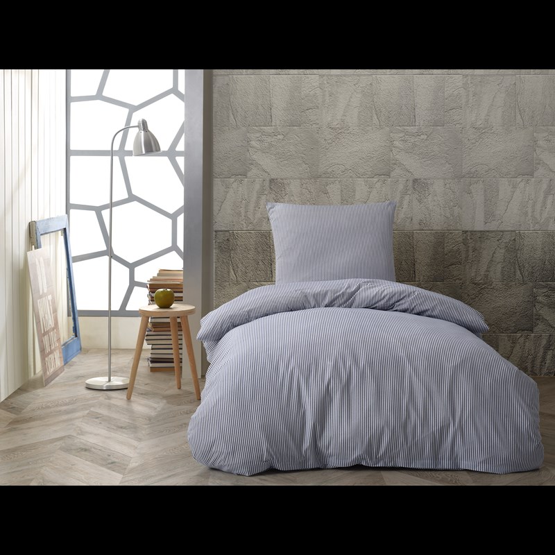 bySKAGEN Sengetøj Mille  Hvid/Navy 140x200 3