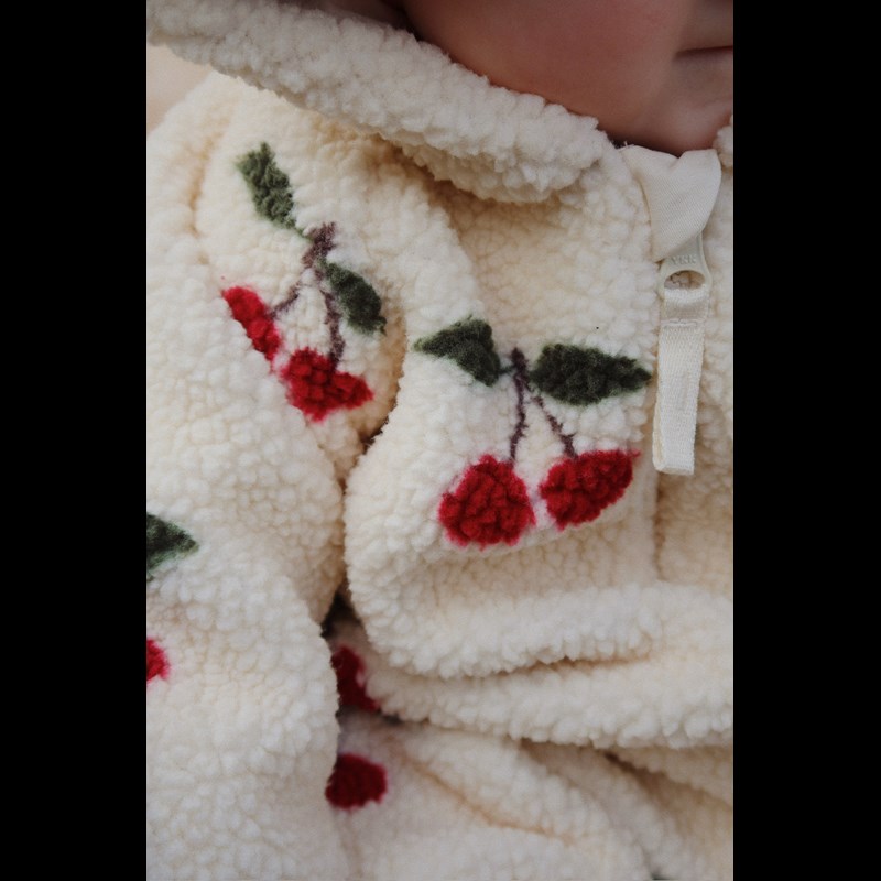 Konges Sløjd Heldräkt Jody Teddy Cerise Multi 3 mdr. 5