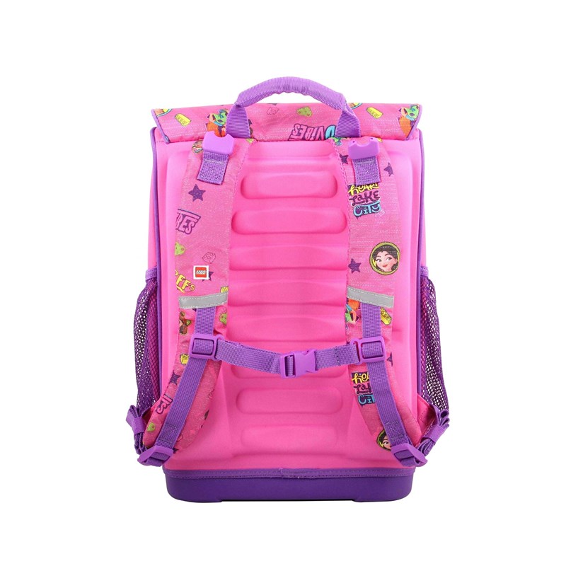 LEGO Bags Skoletaske Optimo Friends  Pink mønstret 2