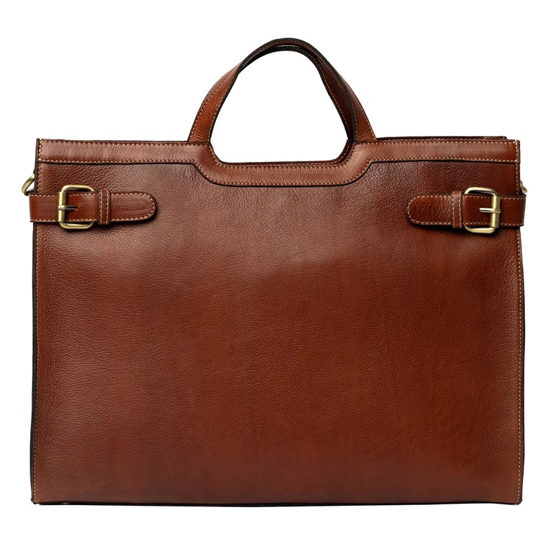 RE:DESIGNED Computertaske May Big Cognac 15" 1