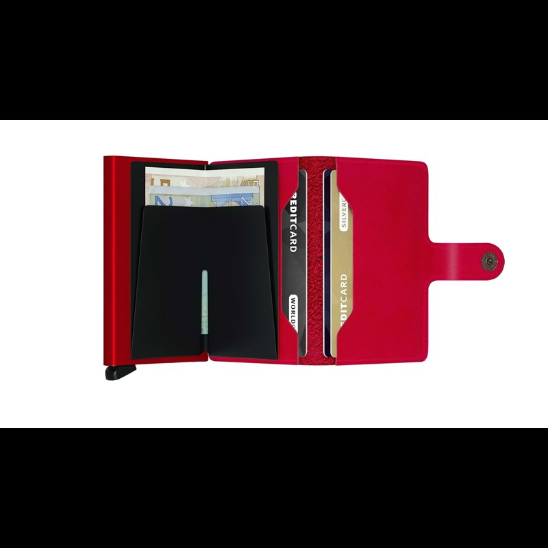 Secrid Kortholder Mini wallet Rød/rød 3