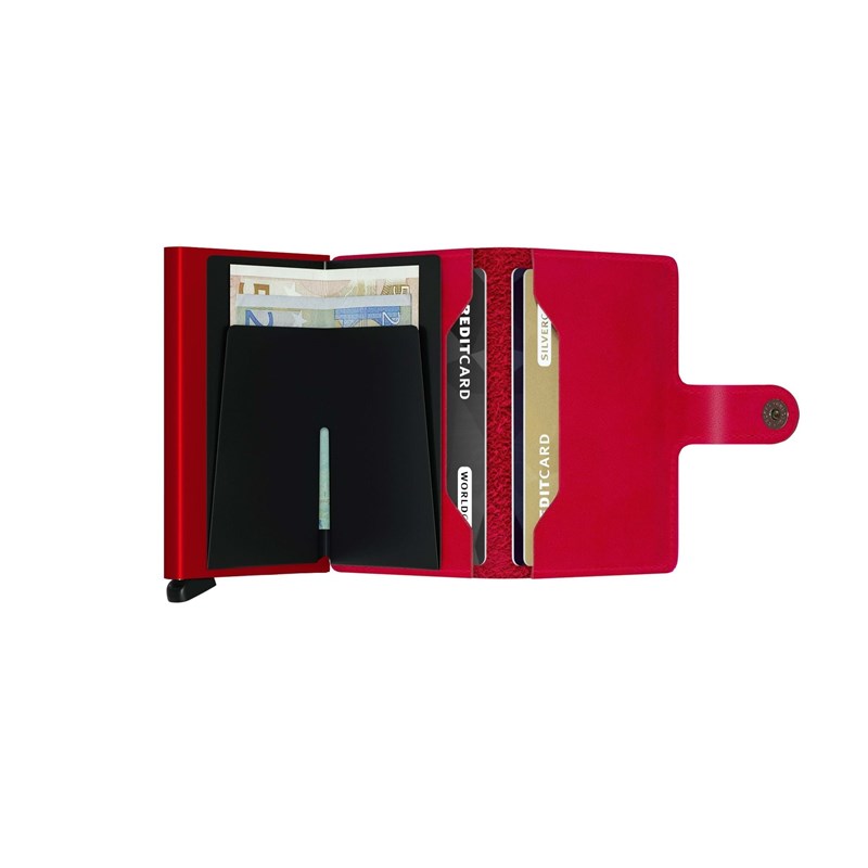 Secrid Korthållare Mini Wallet Röd/Röd 3