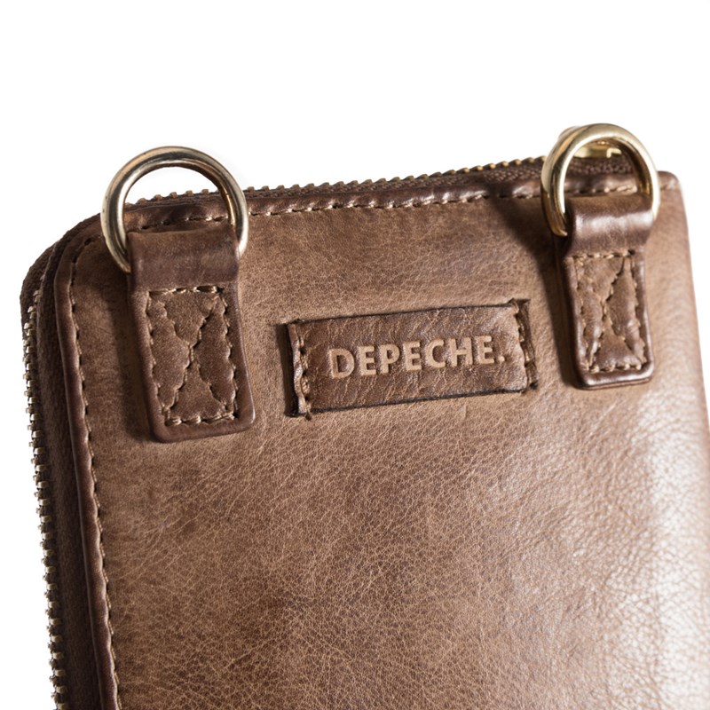 Depeche Mobiltaske Brun 4