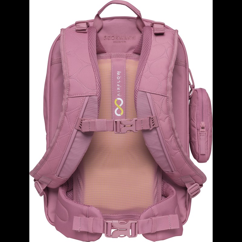Beckmann Skoletaske Sport Air Heart  Rosa 3