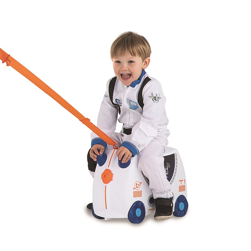 Trunki Børnekuffert med hjul Hvid/Navy 6
