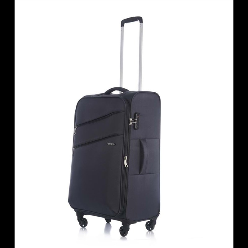 Aries Travel Kuffert Biarritz Grå 65 Cm 2