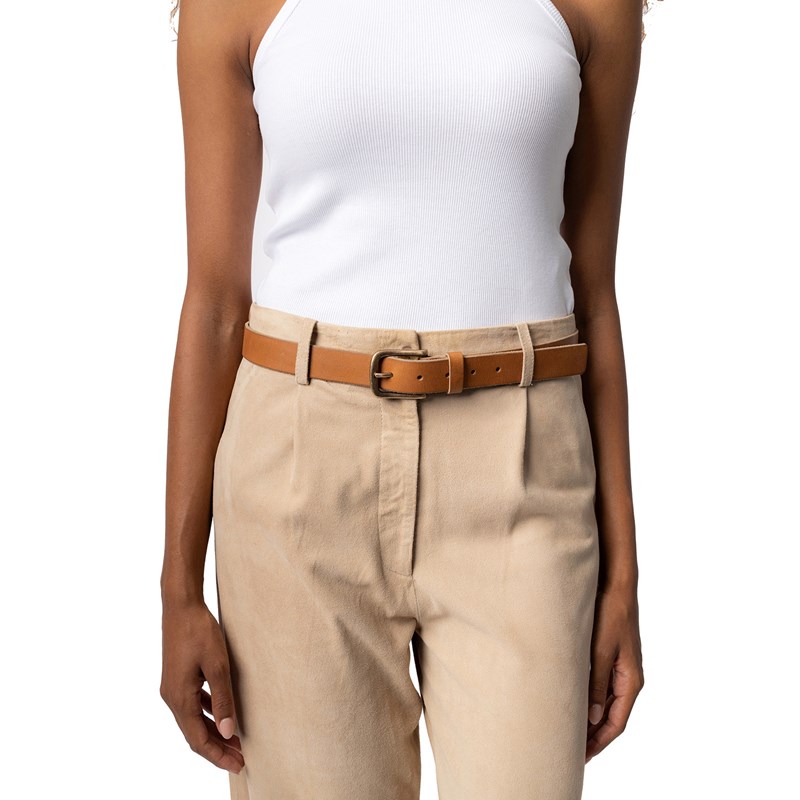 RE:DESIGNED Bælte Jeanne Wide Cognac 90 Cm 2