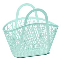 Sun Jellies Shopper Betty Basket Mint 1
