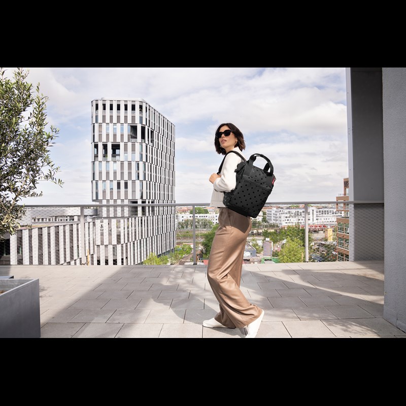 Reisenthel Rygsæk Allrounder R Sort mønster 5