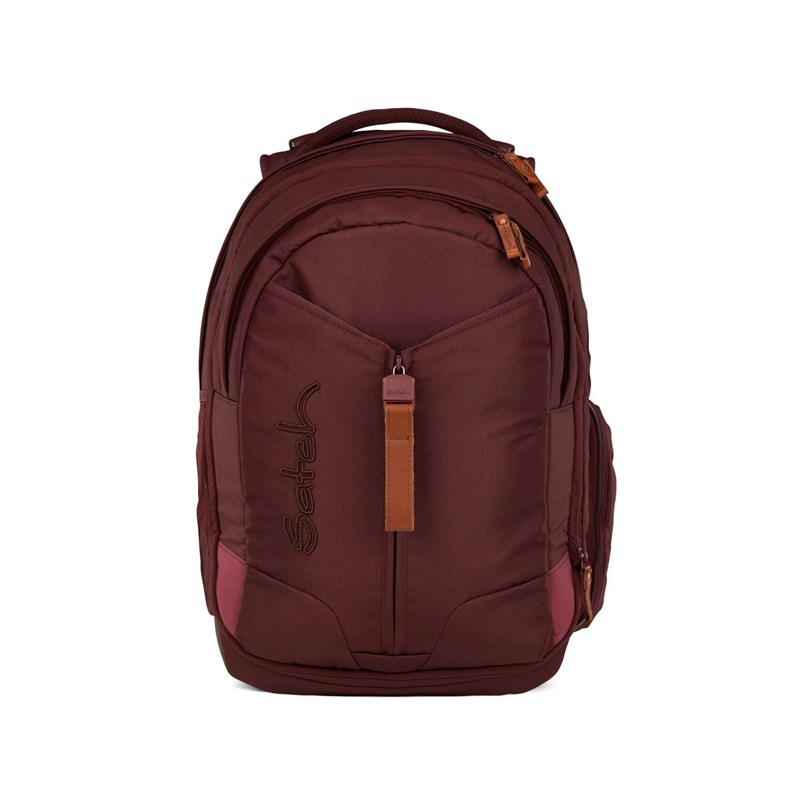 Satch Skoletaske Match Nordic Ruby Bordeaux 1
