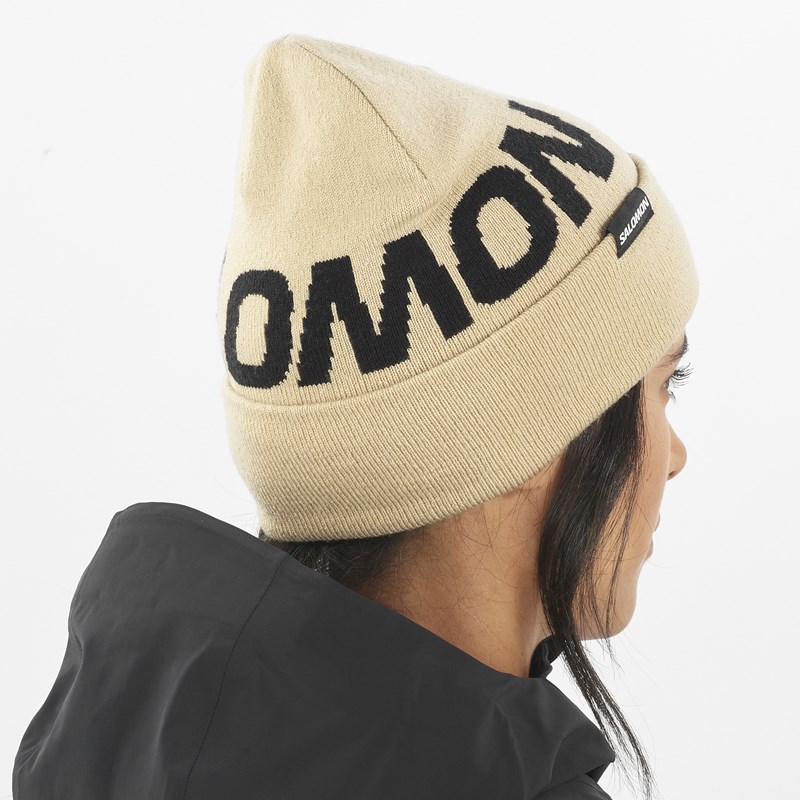 Salomon Hue Hermitage Beanie Off Hvid 2