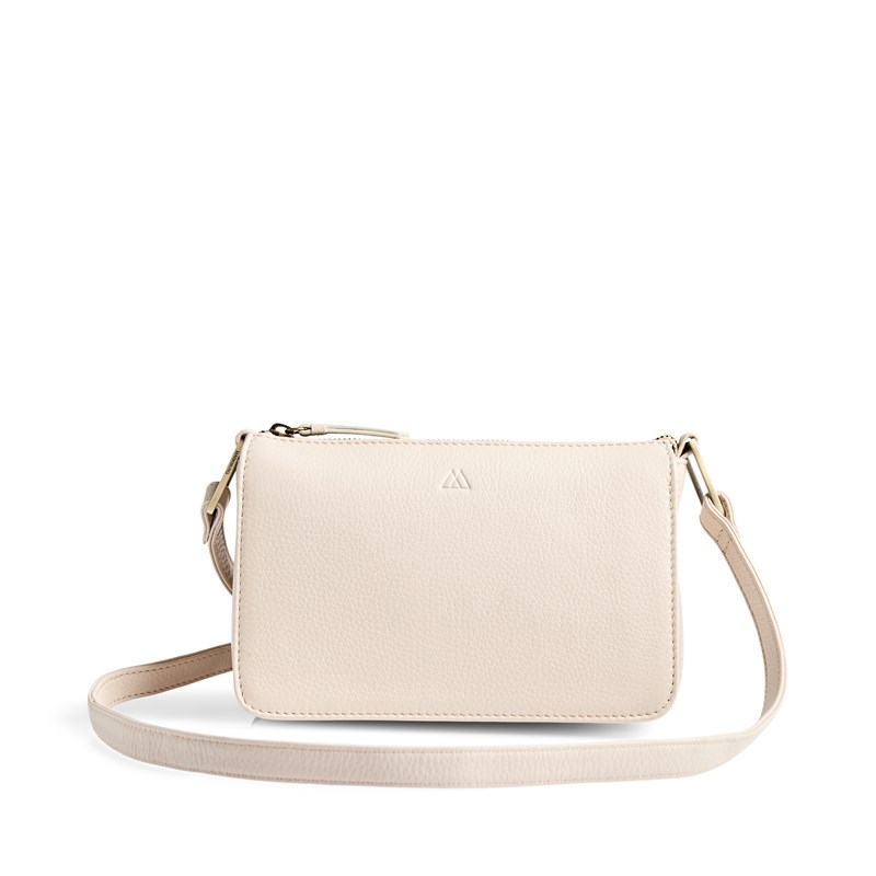 MARKBERG Crossbody Case Grain Creme 2