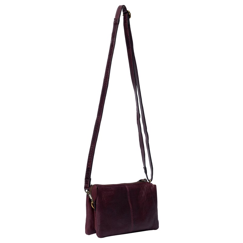 RE:DESIGNED Crossbody Lisa Urban Mørk Bordeaux 4