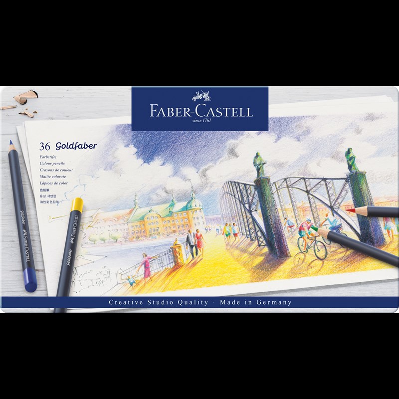 Faber-Castell Färgpennor Goldfaber 36 st. Multi 1