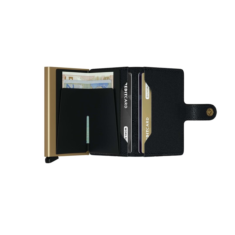 Secrid Kortholder Mini wallet Sort/Guld 2