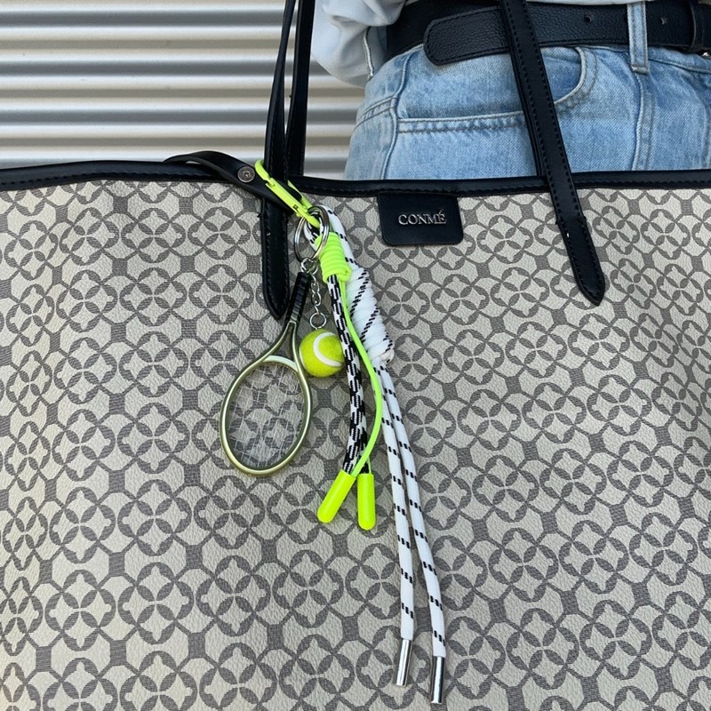 Conmé Väskhänge charm tennis mix Gul 2