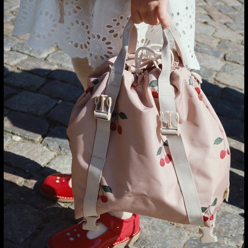 Konges Sløjd Skoletaske Cerise Rød/lyserød 17