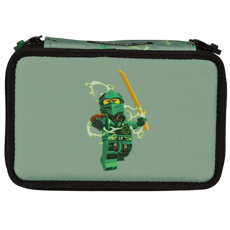 LEGO Bags Penalhus 3-lags Spinjitzu Mast L. Grøn 1