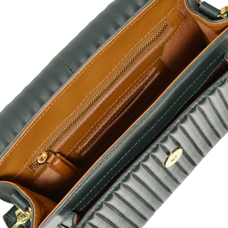 Belsac Crossbody Lea  Grøn 4