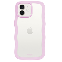 Holdit Mobilfodral Wavy Transparent Lila iPhone 12/12 Pro 1