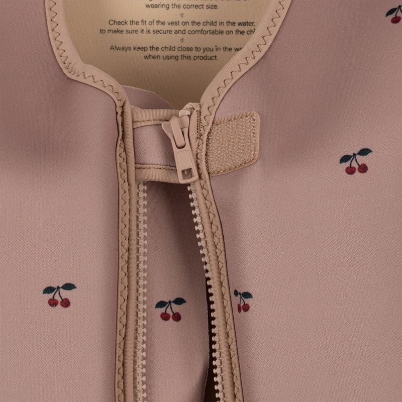 Konges Sløjd Svømmevest Cherry Cherry mønster 3-6 år 4