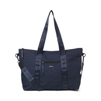 DAY ET Shopper Day Jeansy Logo Band Blå