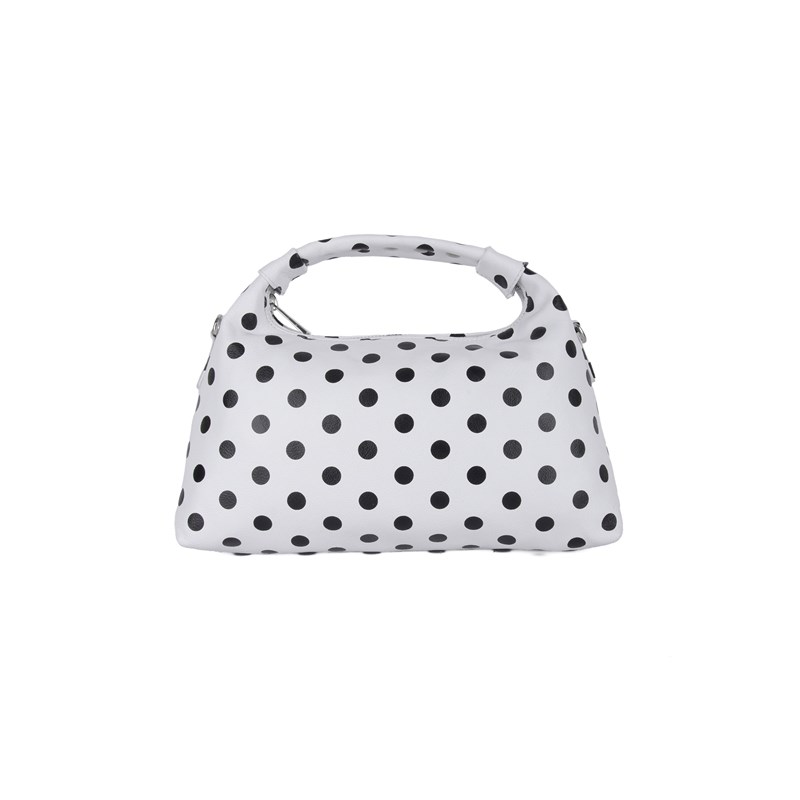 Núnoo Håndtaske Dandy Polka Sort/prikker 1