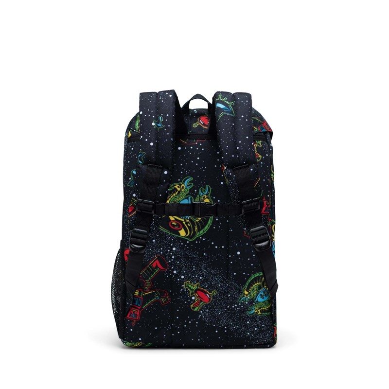 Herschel Skoletaske Little America Yout Sort mønster 4