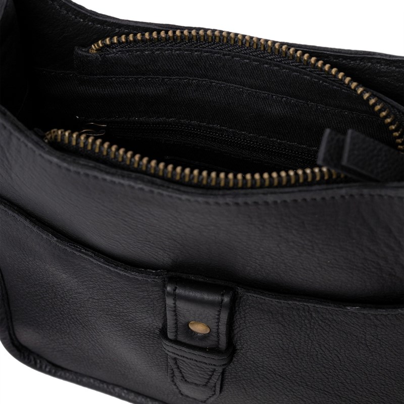 RE:DESIGNED Crossbody Juna Medium Svart 6