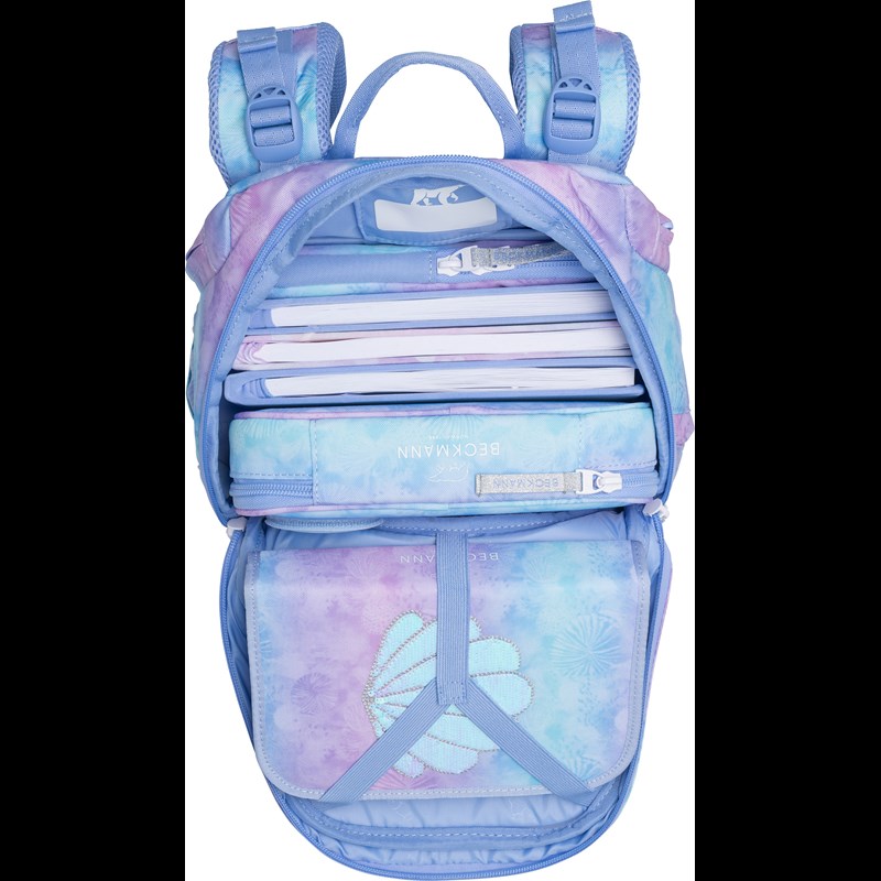 Beckmann Skoletaskesæt Active Air Sea lyseblå/lilla 5