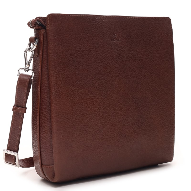 Adax Skuldertaske Ellinor Cormorano Mocca Brun 2
