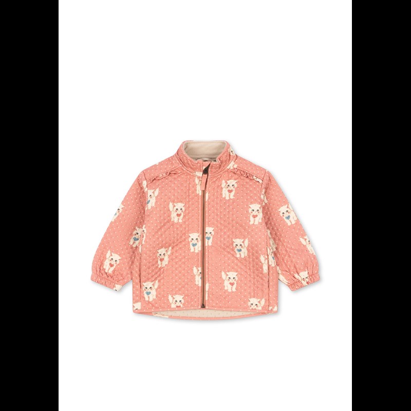 Konges Sløjd Termojakke Frill Ciao Miao Rosa 12 mdr. 1