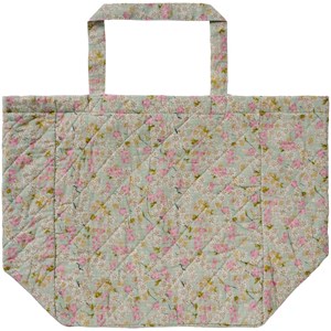 Ib Laursen Shopper Quiltet Blå Grå