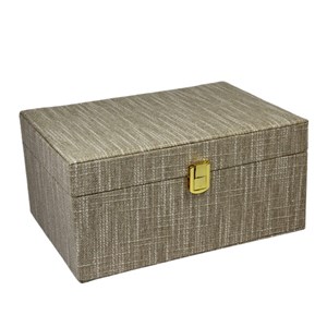 Conmé Smykkeskrin Lurex stor Beige