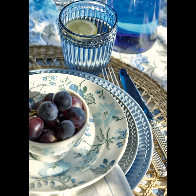 GreenGate Tallerken Donna Blå 2