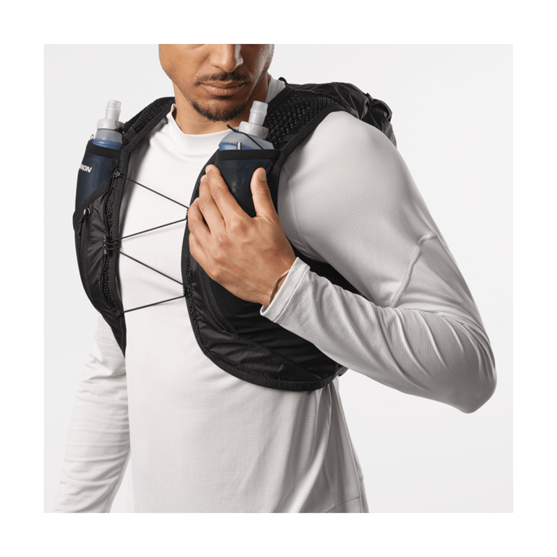 Salomon Løbevest Active Skin 12 Sort Str L 5