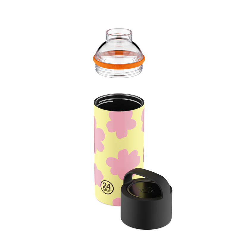 24Bottles Drikkeflaske Spin Bottle Gul 2