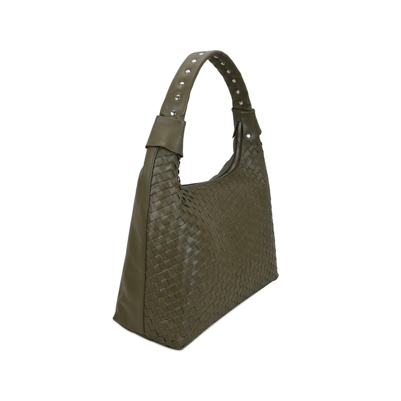Núnoo Skuldertaske Maxi Dandy Oliven Grøn 13" 2