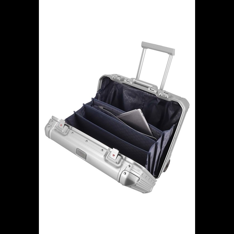 travelite Resväska Next Business Silver 15" 6