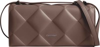 Calvin Klein Axelväska Diamant Quilt Brun 1