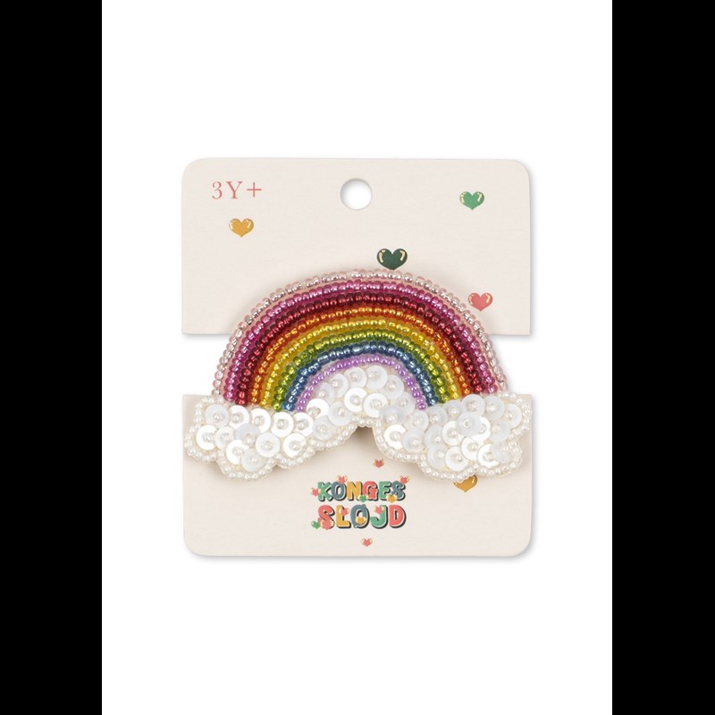 Konges Sløjd Hårspänne Rainbow Beaded Multi 3