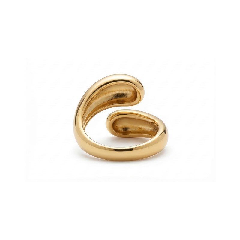 Winther Studio Ring Double Goccia Guld 3